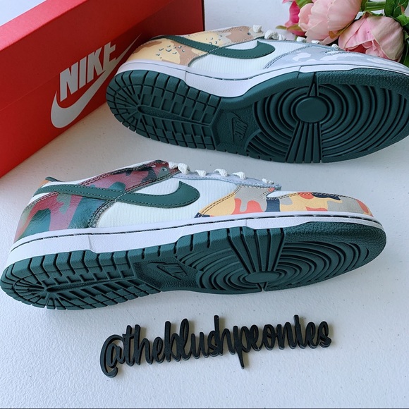 Nike Dunk Low Sail Multi Camo NWT - Picture 10 of 10